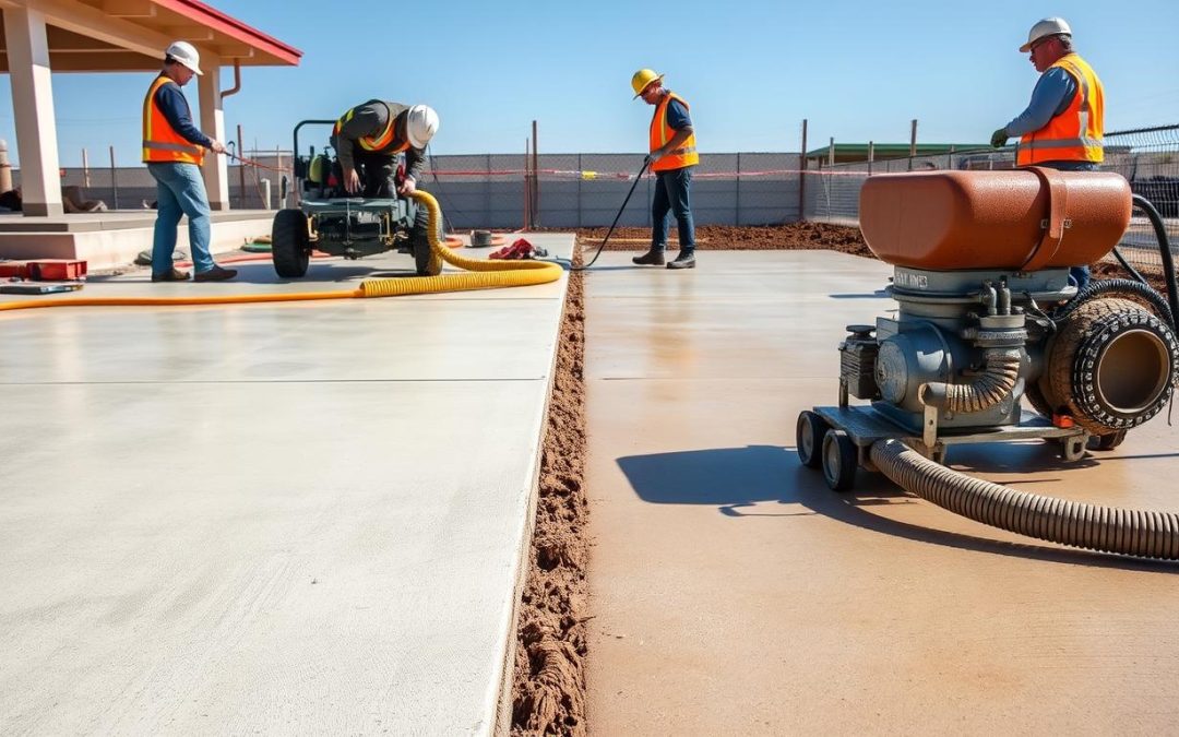 Get Level Floors with Professional Concrete Leveling or Mudjacking