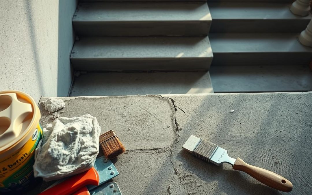 concrete stair repair