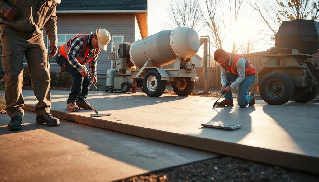 expert concrete patio installers