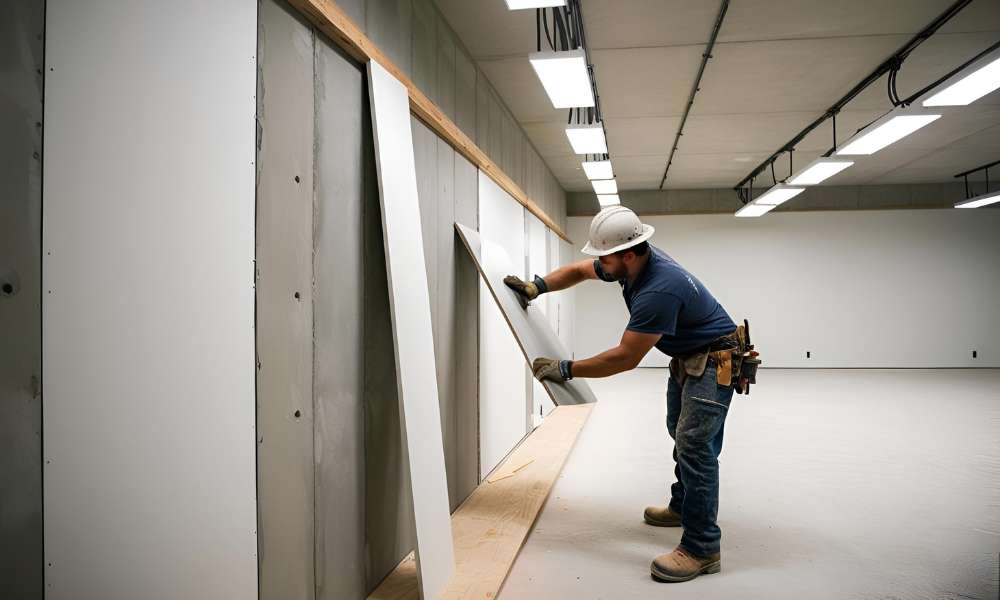 How to Attach Drywall to Concrete​