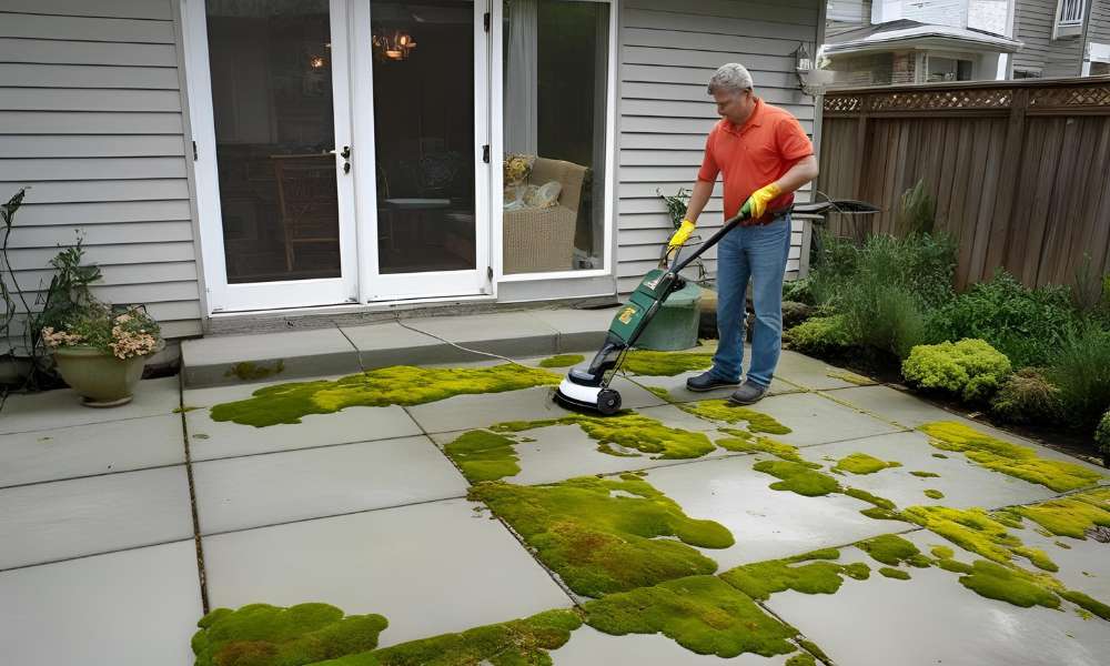 How to Remove Moss From Cement Patio​
