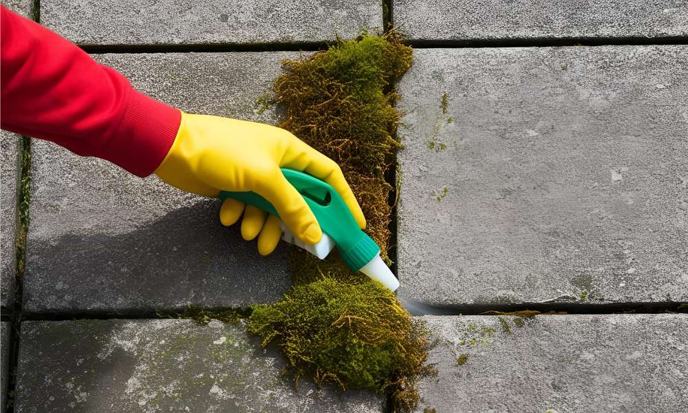 How to Remove Moss from Cement